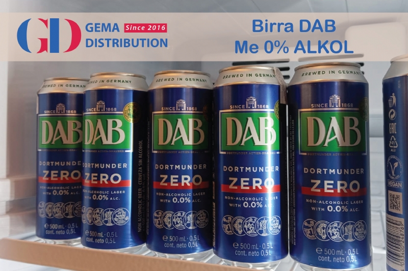 Gema distribution, Birra Dab pa alkol ne Tirane, Birra gjermane pa alkol, Distributor i birrave hallall ne Tirane, Distribucion ekskluziv i birrave hallall, Birra 0% alkool ne Tirane, Birra pa alkool ne Bllok, Dyqan per birra pa alkool ne Tirane